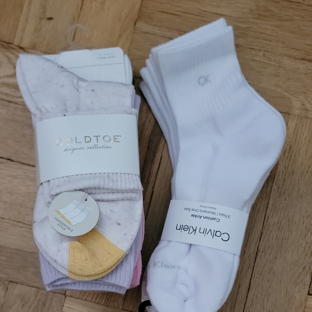 BUNDLE/SOCKS/CALVIN KLEIN/GOLDTOE